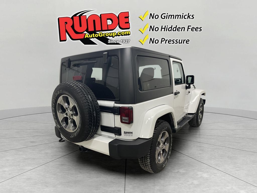 2016 Jeep Wrangler Sahara