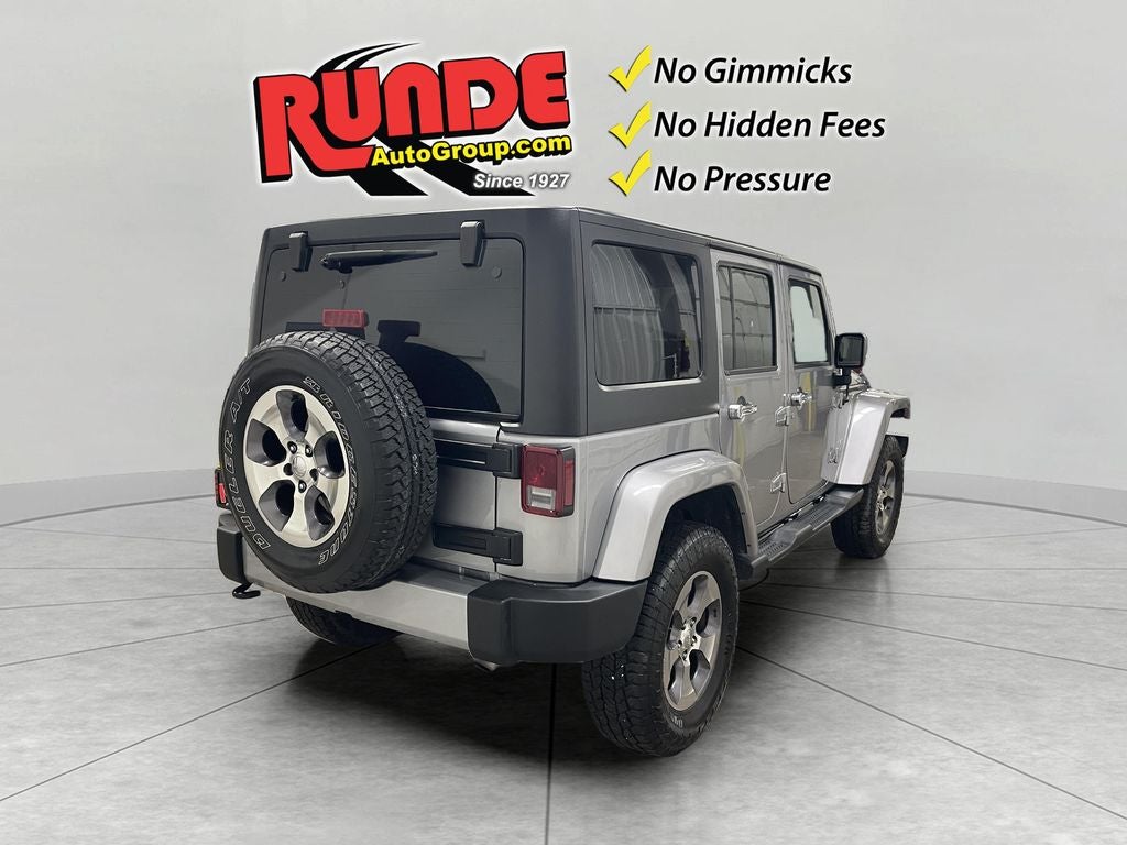 2016 Jeep Wrangler Unlimited Sahara