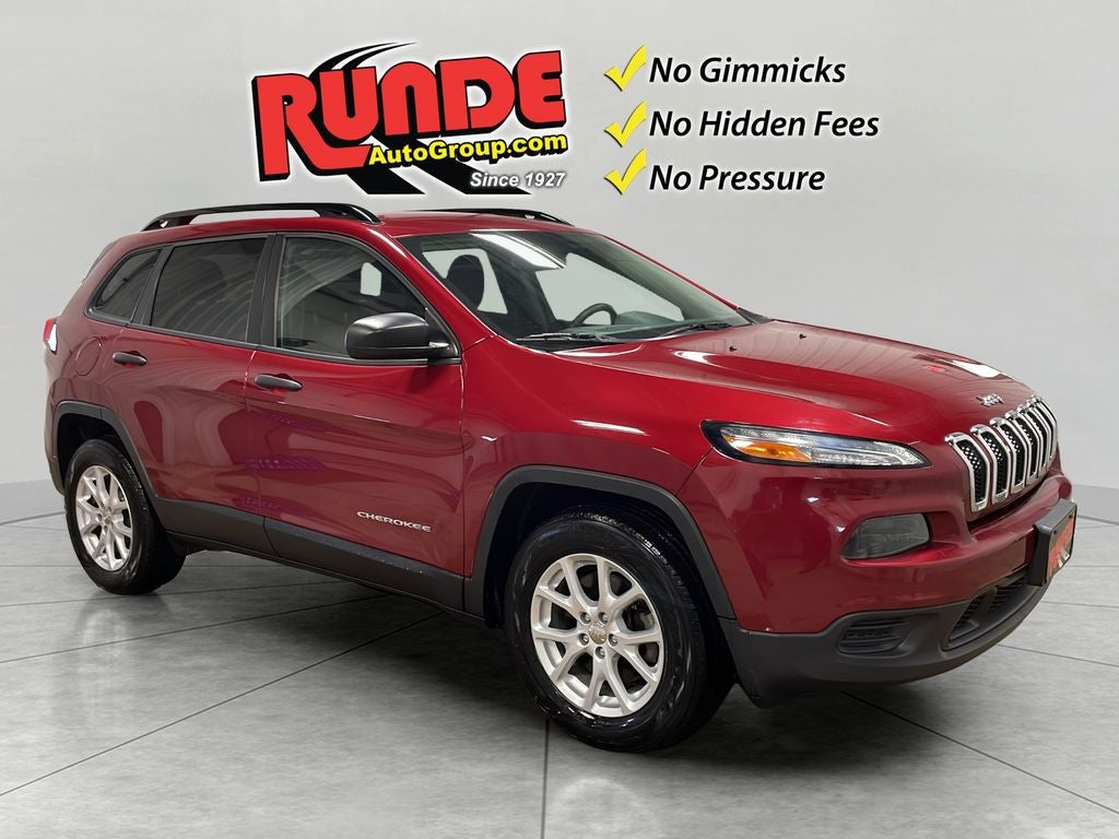 2016 Jeep Cherokee Sport