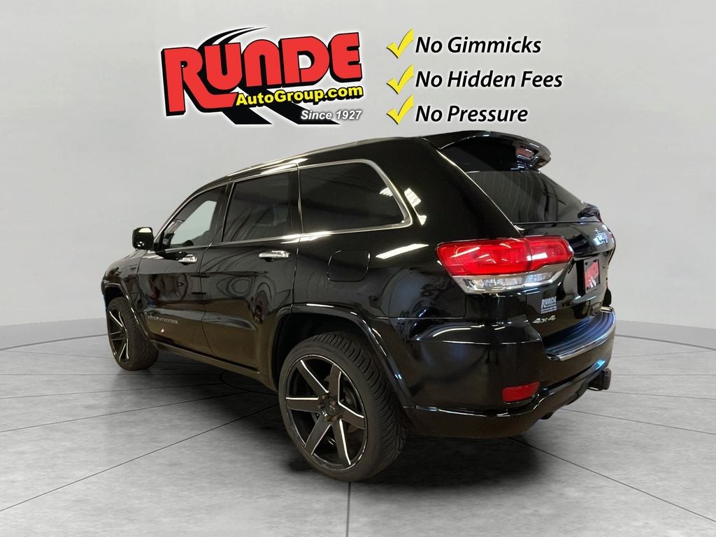 2018 Jeep Grand Cherokee Overland 4x4