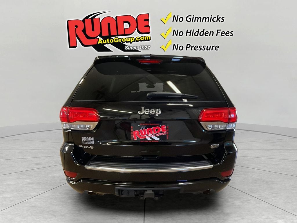 2018 Jeep Grand Cherokee Overland 4x4