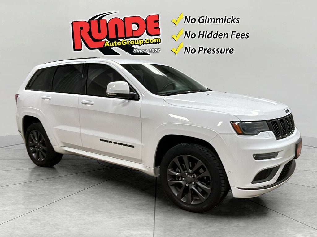 2018 Jeep Grand Cherokee High Altitude 4x4