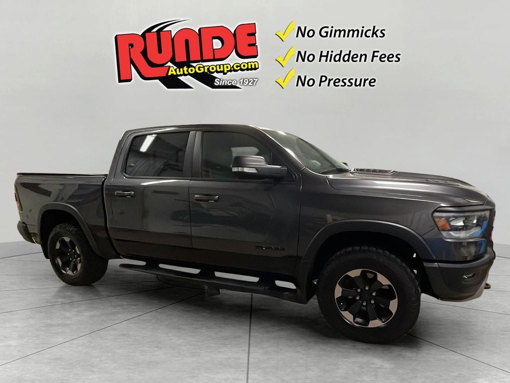 2019 RAM 1500 Rebel Crew Cab 4x4 5'7" Box