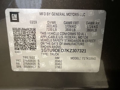 2019 GMC Sierra 1500 SLT