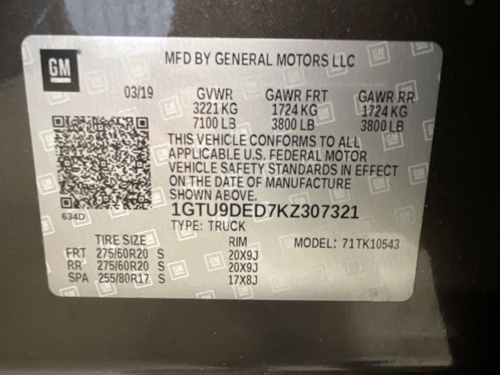 2019 GMC Sierra 1500 SLT