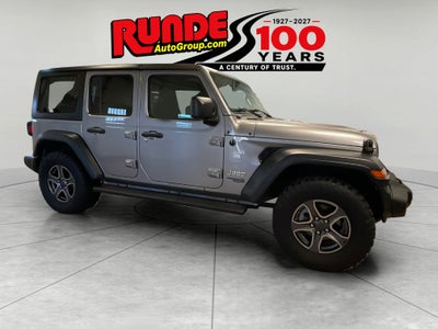 2019 Jeep Wrangler Unlimited Sport S 4x4